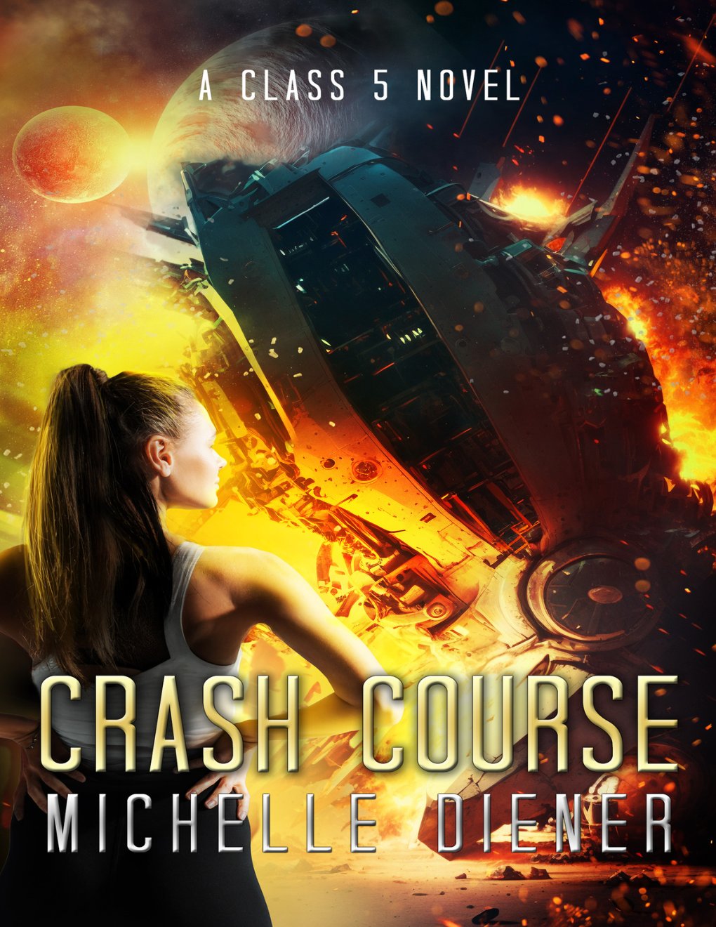 Cover of Crash Course: A Class 5 Novel (Class 5 Series Book 7)