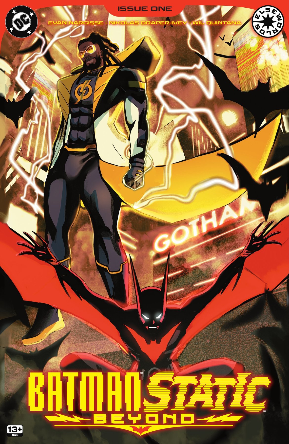Cover of Batman/Static: Beyond