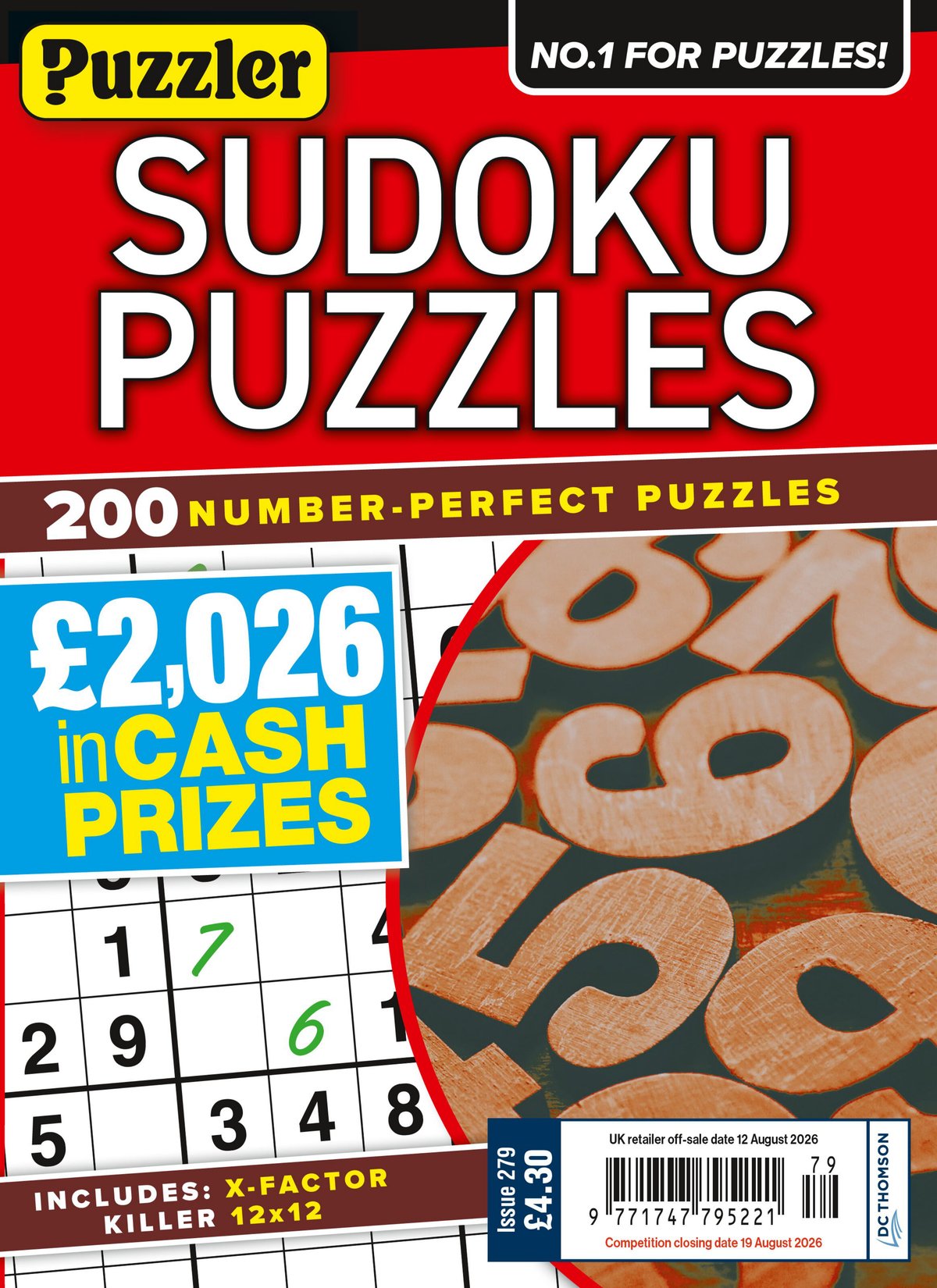 Cover of Sudoku Puzzles (2026)
