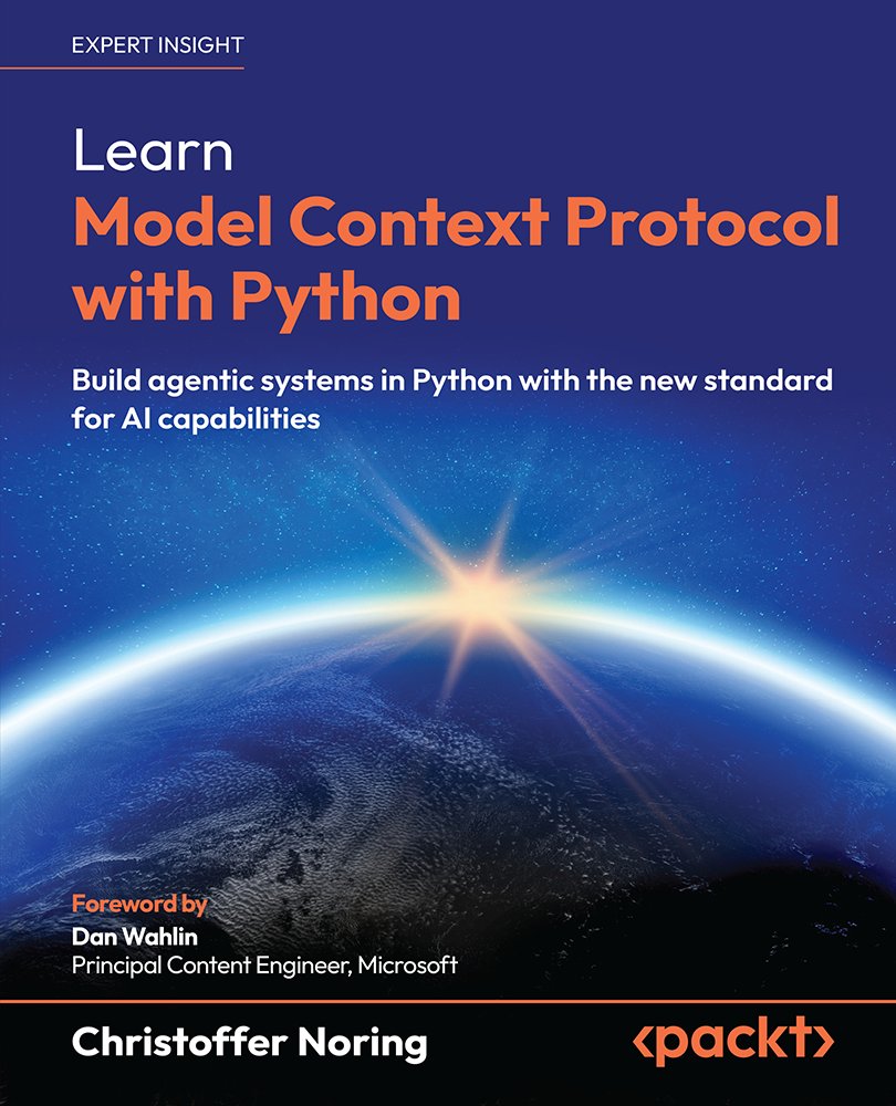 Cover of Learn Model Context Protocol with Python; First Edition (2025)