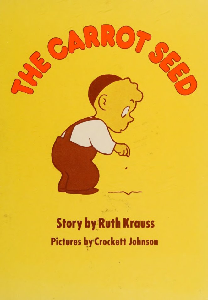 Cover of The carrot seed