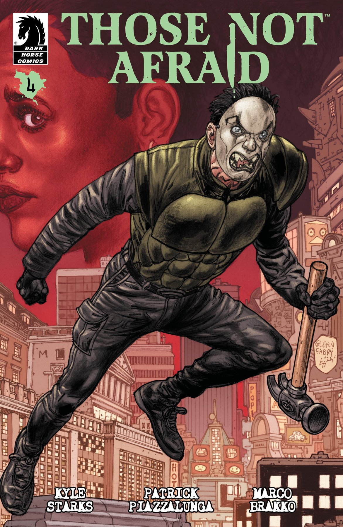 Cover of Those Not Afraid 004 (2025)