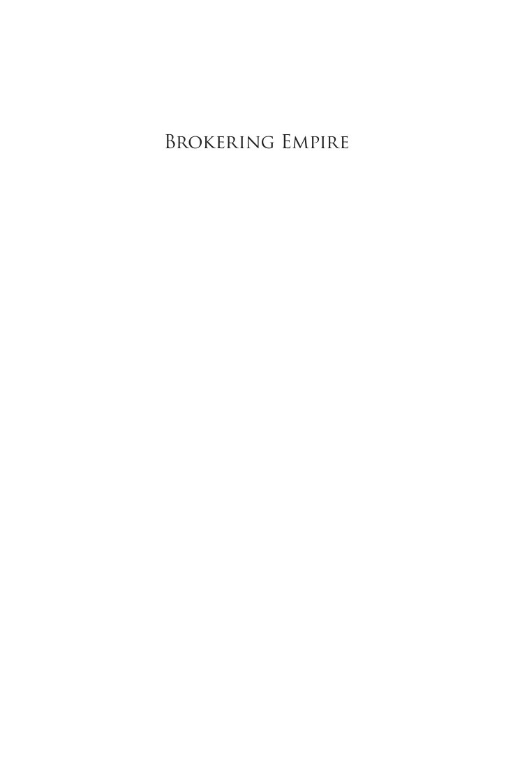 Cover of Brokering Empire