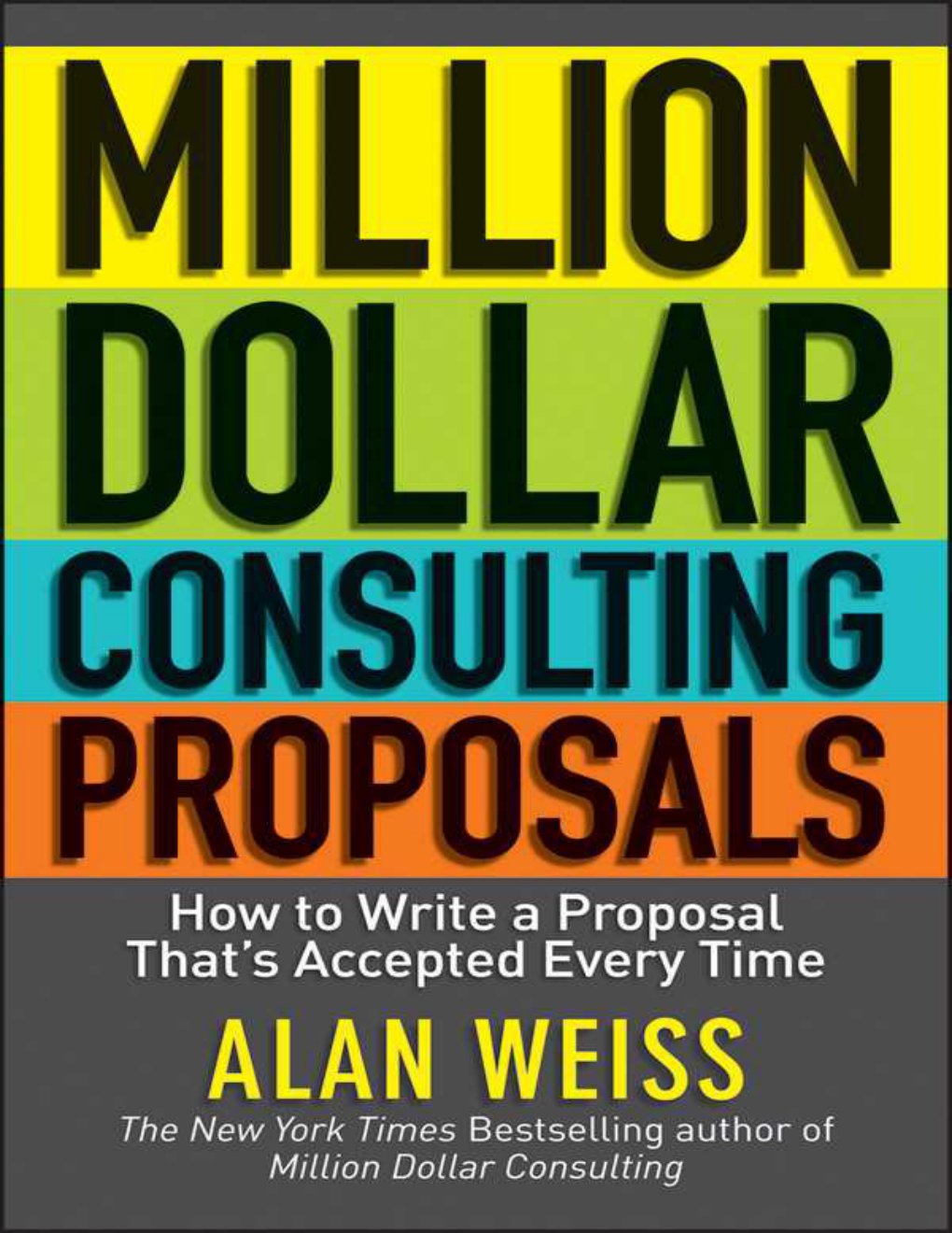 Cover of Million Dollar Consulting Proposals