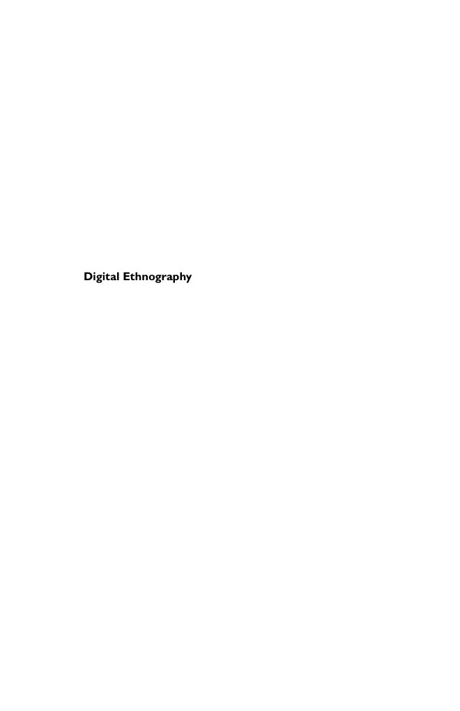 Cover of Digital Ethnography