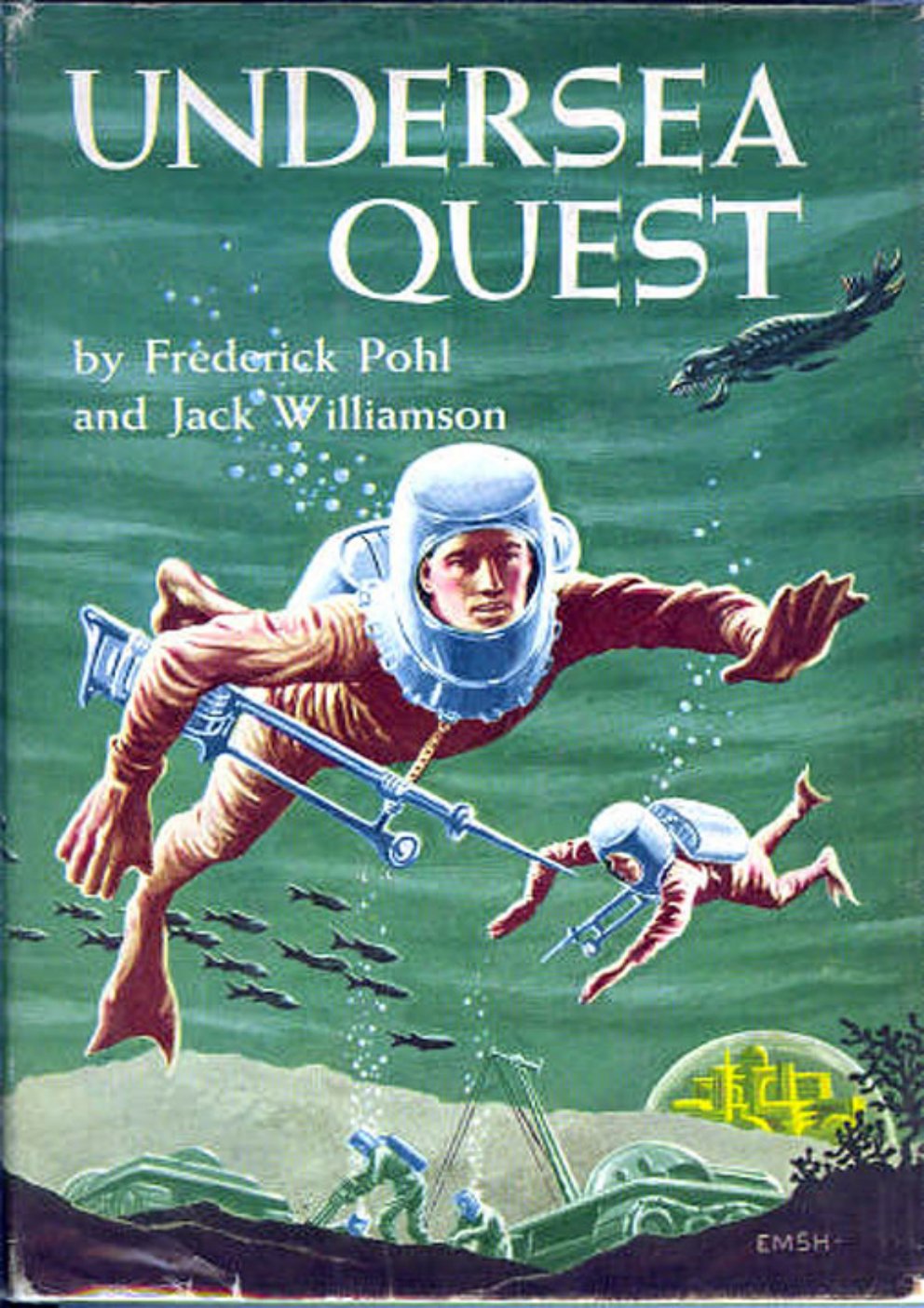 Cover of Undersea Quest (1954)