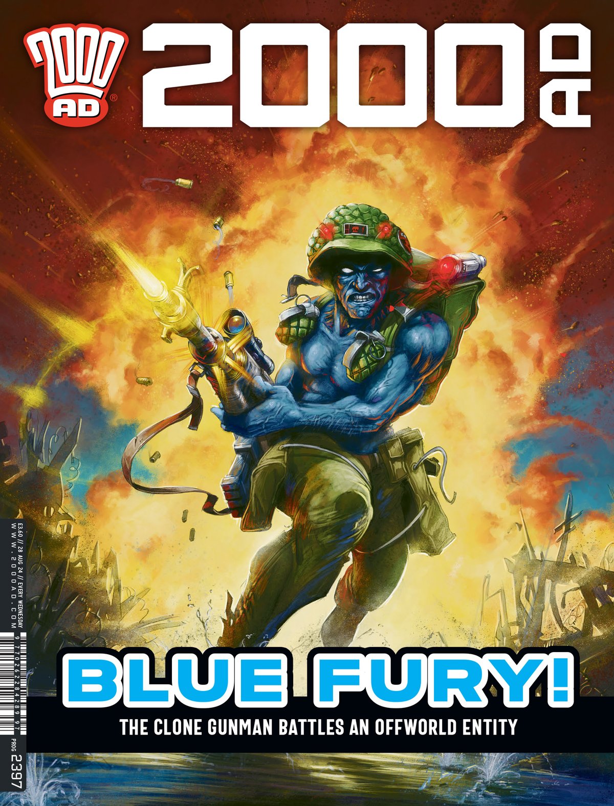 Cover of 2000AD prog 2397 (2024)