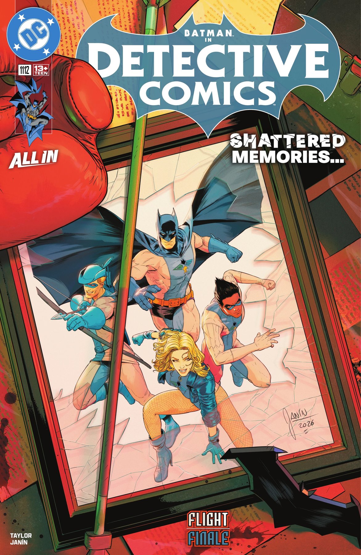 Cover of Detective Comics 1112 (2026)