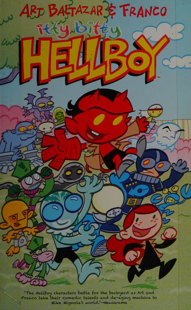 Cover of Itty bitty Hellboy