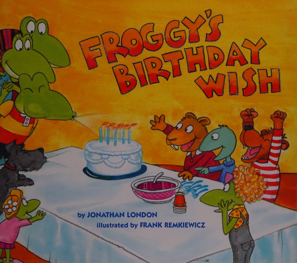 Cover of Froggy's birthday wish