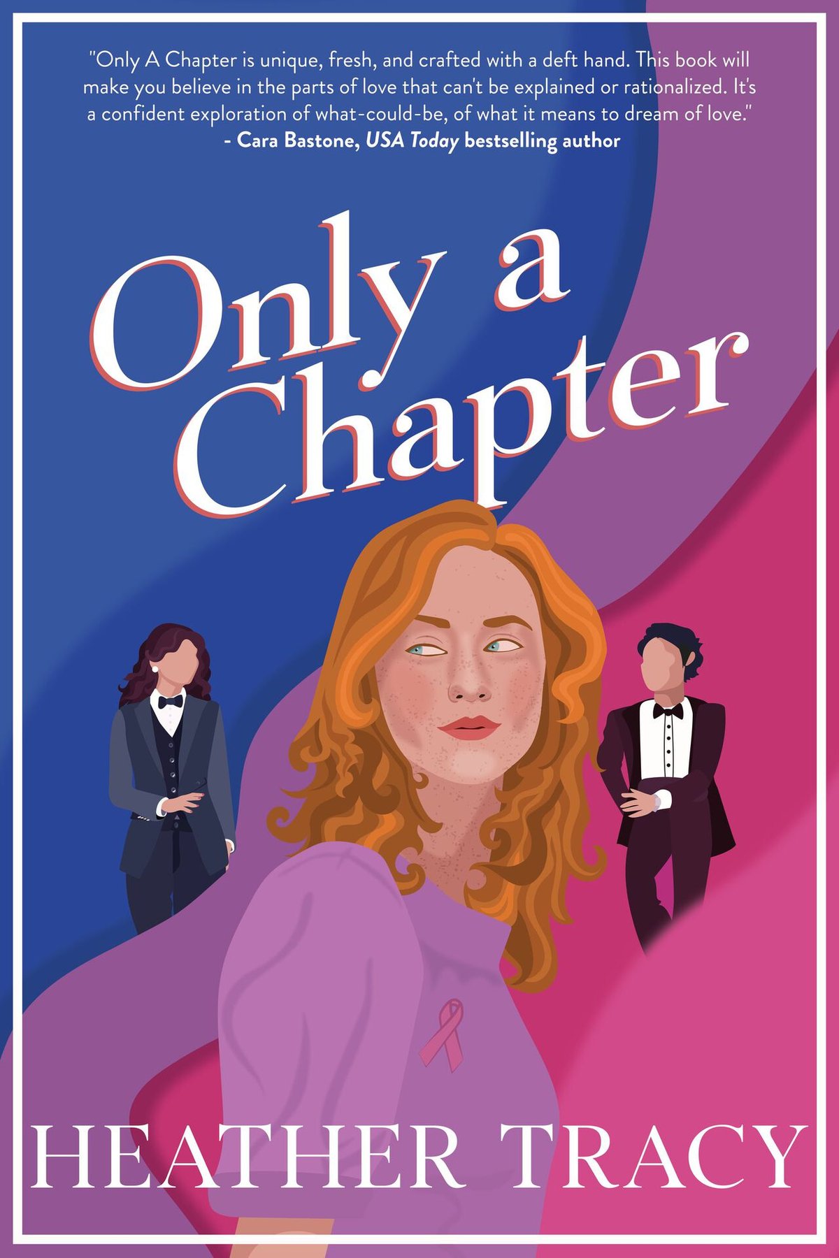 Cover of Only a Chapter: A bisexual sci-fi romance