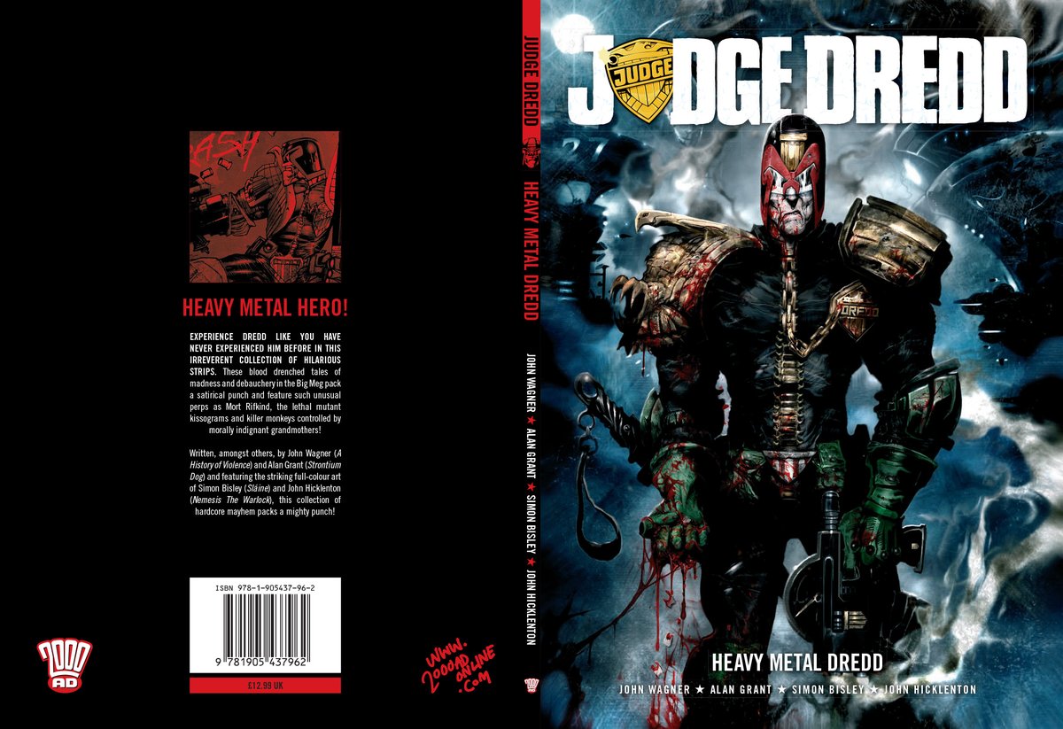 Cover of Judge Dredd – Heavy Metal Dredd (2009)