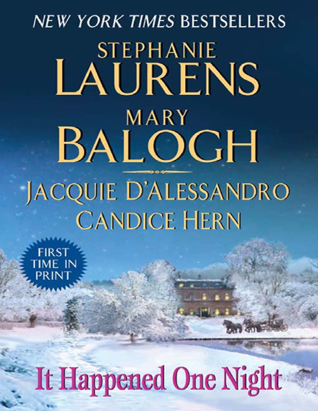Cover of It Happened One Night