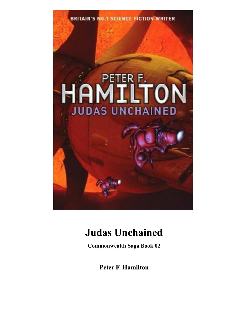 Cover of Judas Unchained