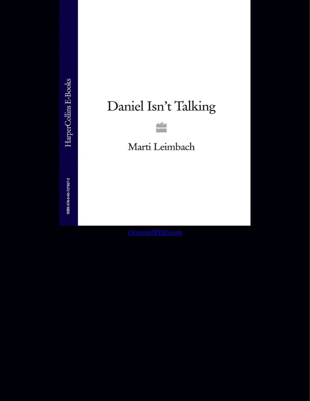 Cover of Daniel Isn't Talking