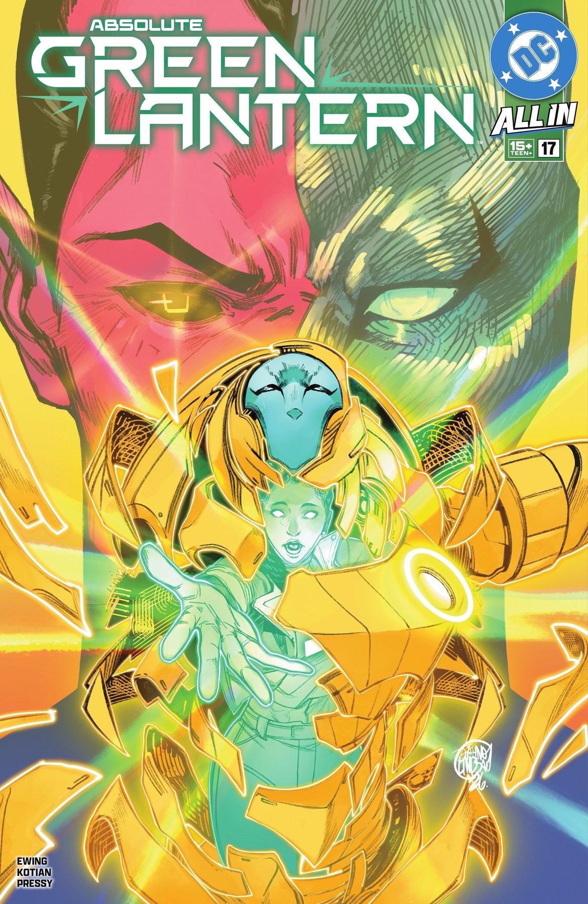 Cover of Absolute Green Lantern 017 (2026)