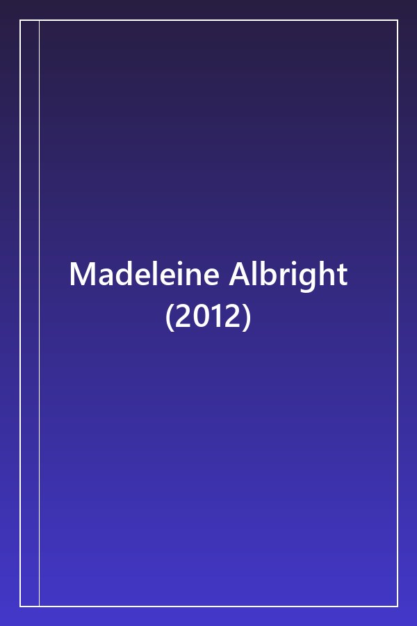 Cover of Madeleine Albright (2012)
