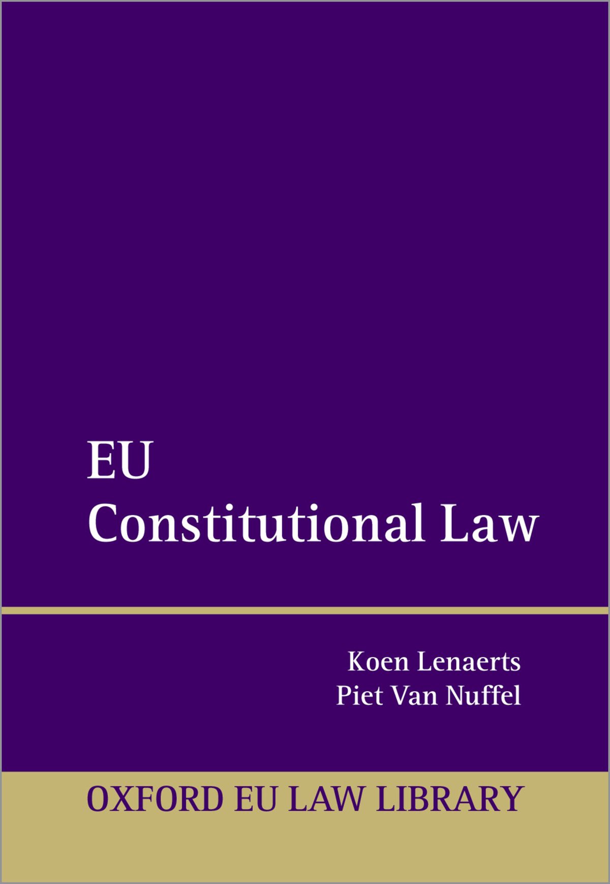Cover of EU Constitutional Law (1999)