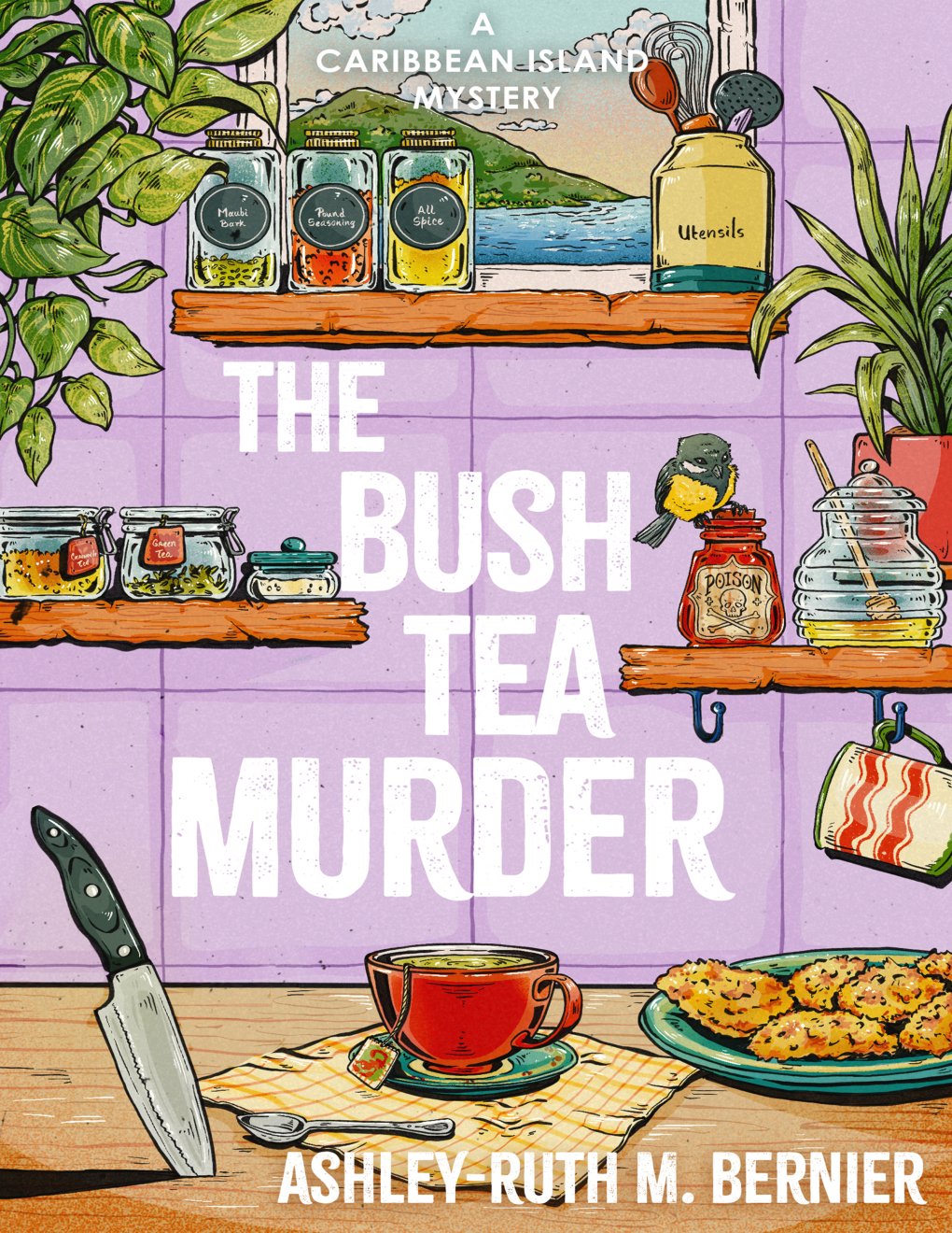 Cover of The Bush Tea Murder