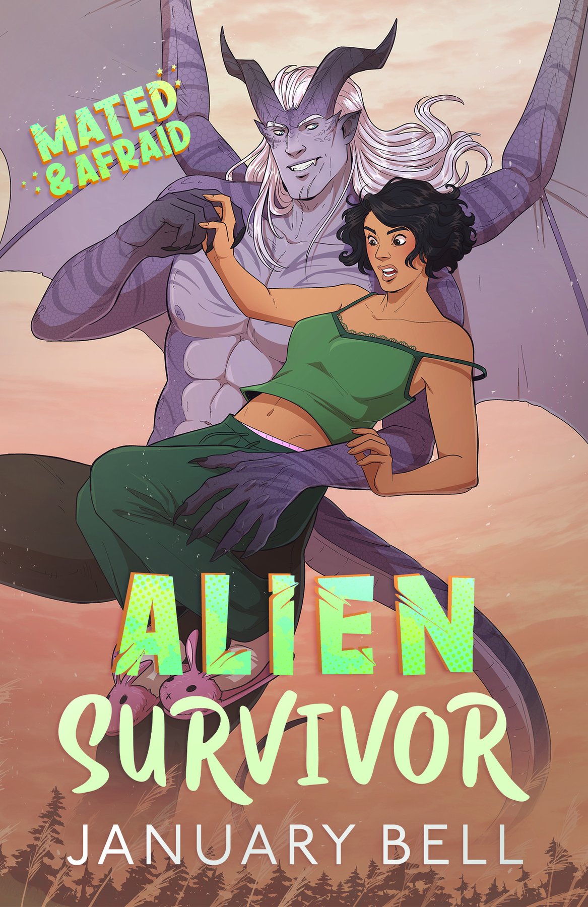Cover of Alien Survivor (Mated & Afraid Book 2)