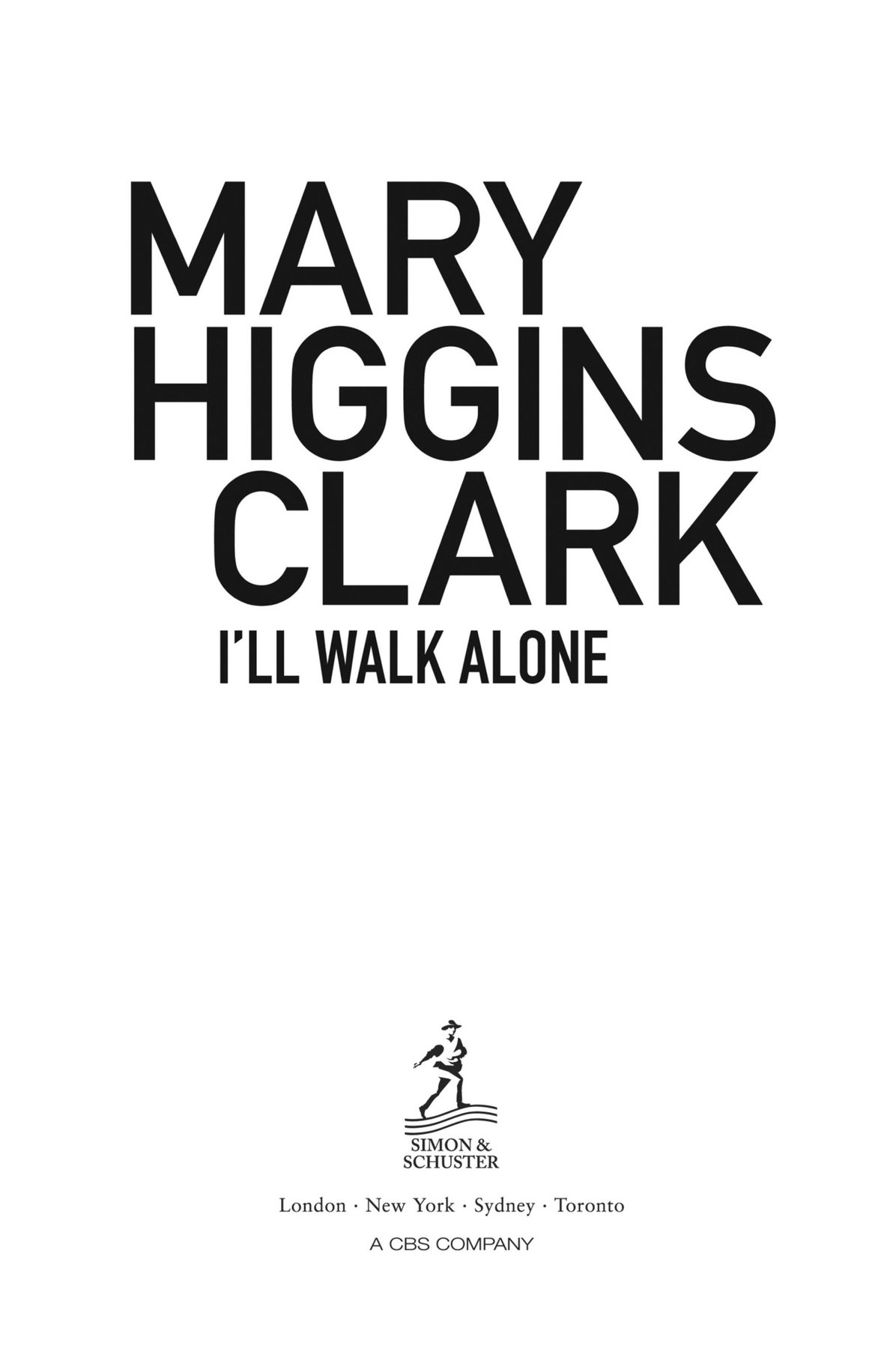 Cover of I'll Walk Alone