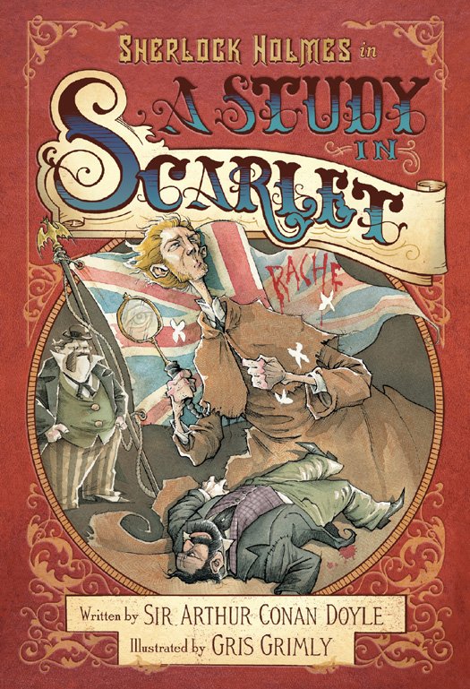 Cover of A Study in Scarlet