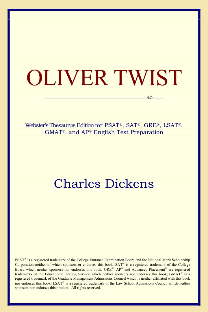 Cover of OLIVER TWIST