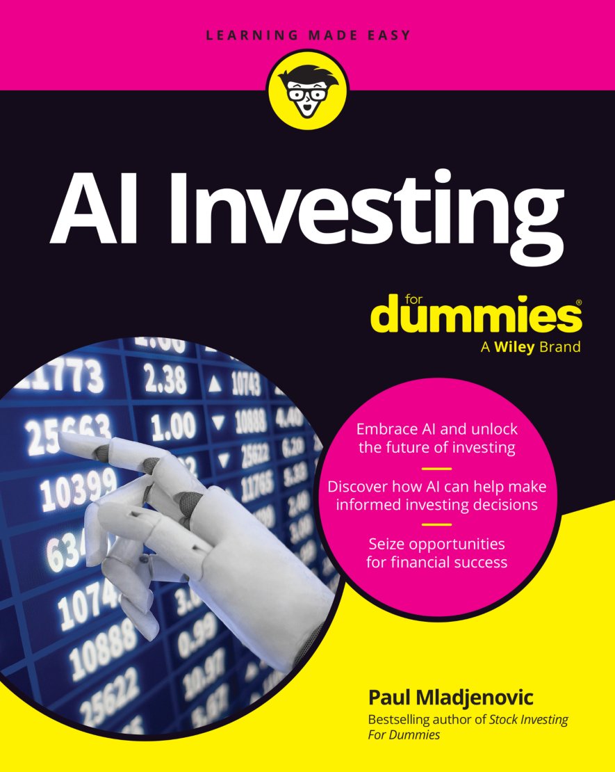 Cover of AI Investing for Dummies