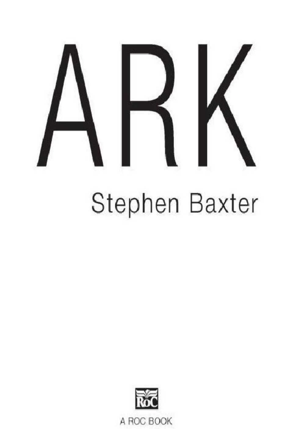 Cover of Ark (1994)