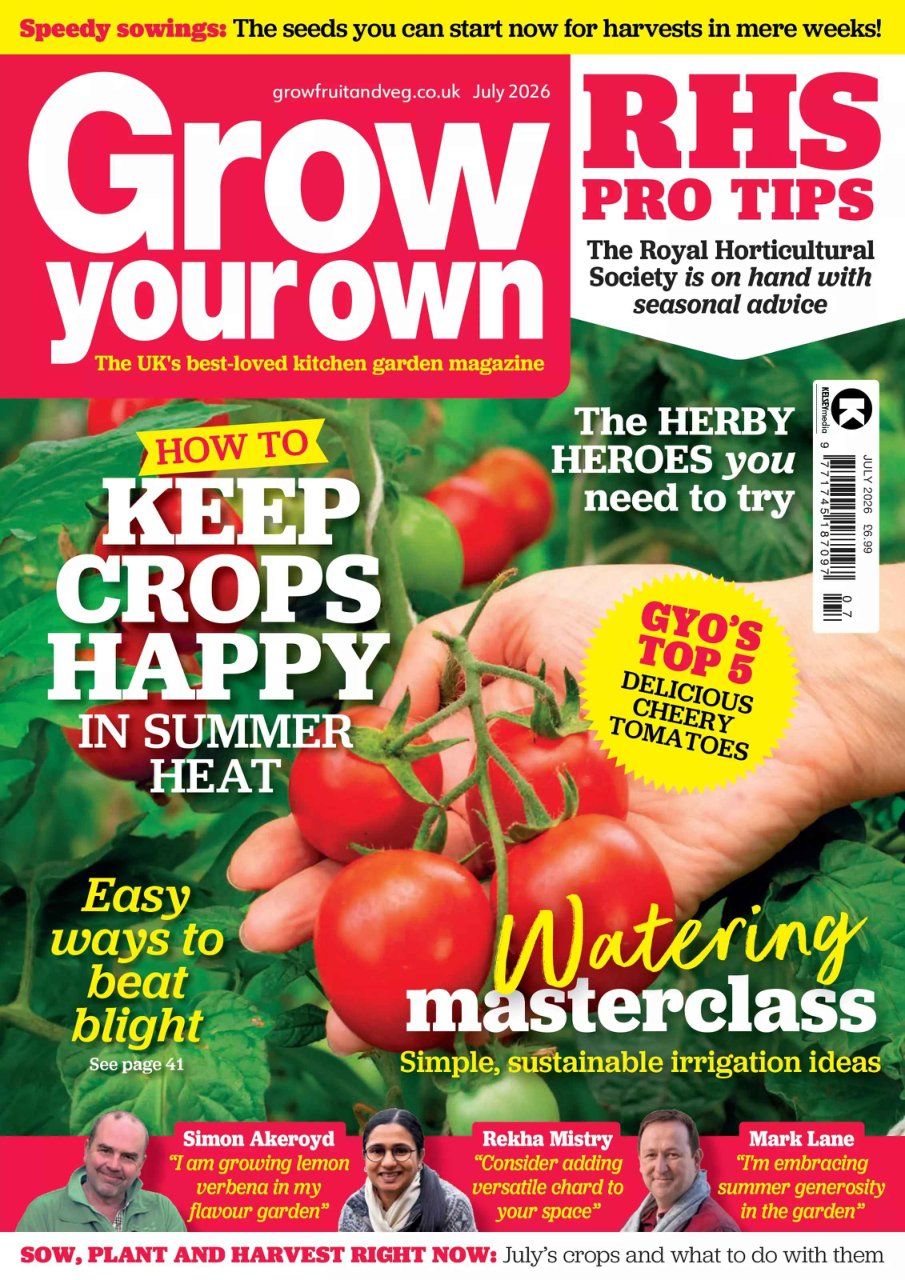 Cover of Grow Your Own July 2026