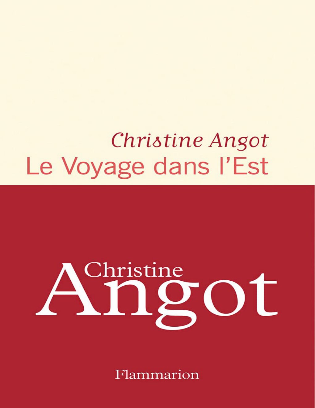 Cover of Le Voyage dans l'Est
