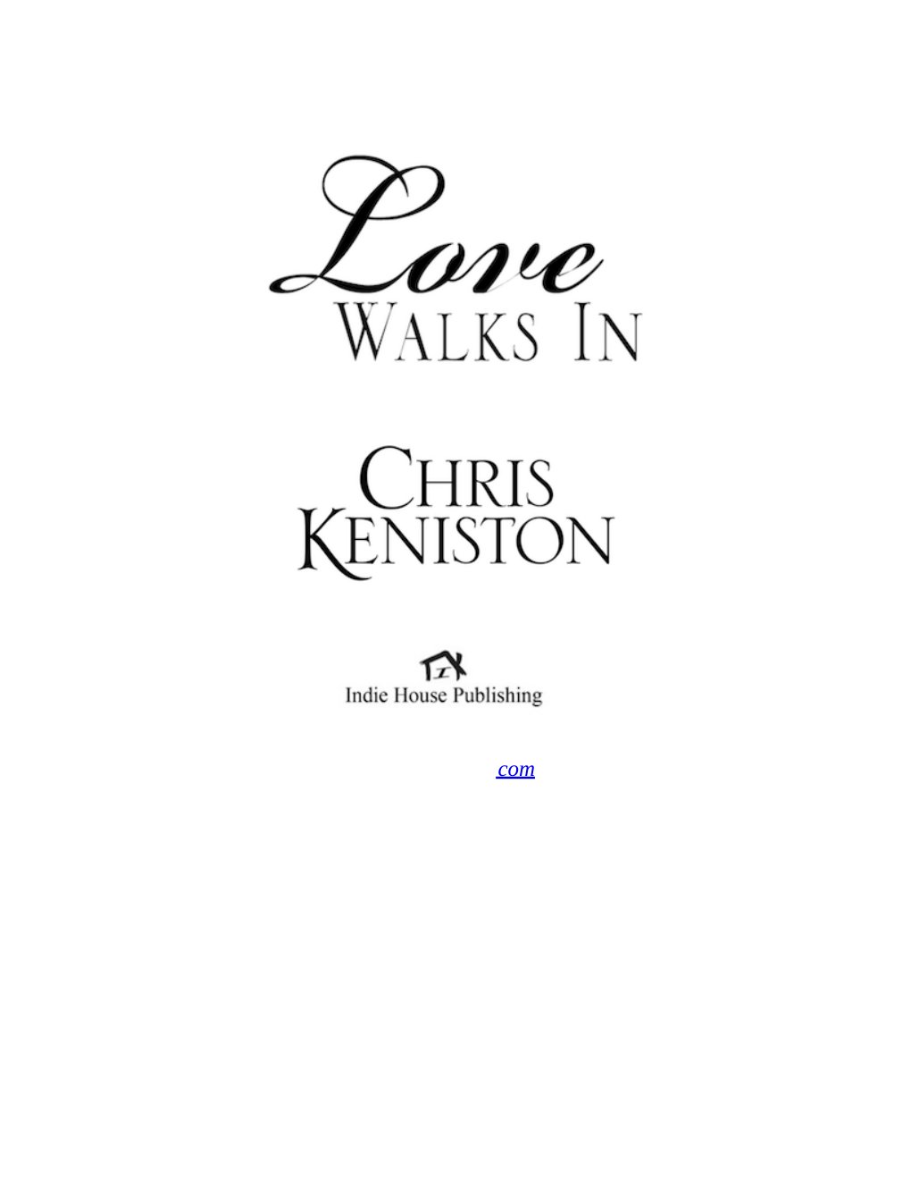 Cover of Love Walks In