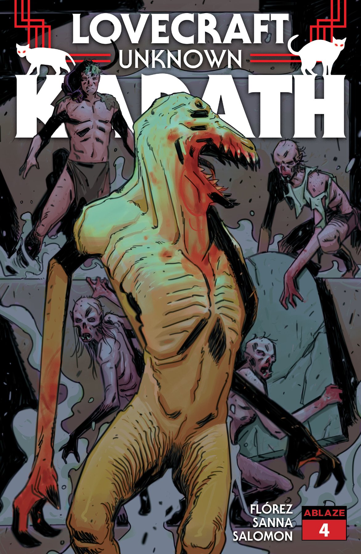 Cover of Lovecraft #4 - Unknown Kadath