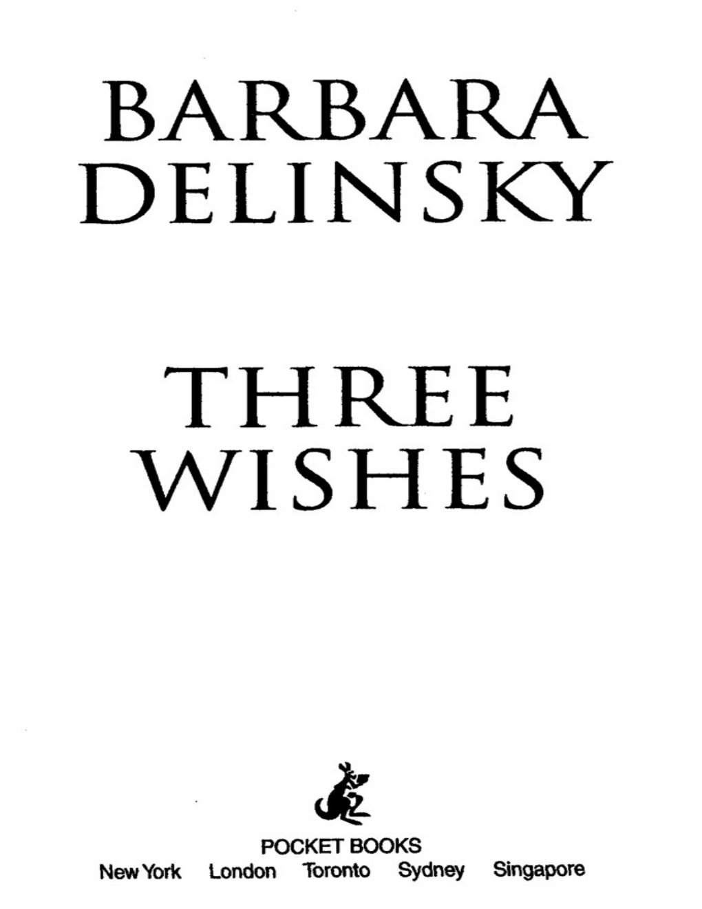 Cover of Three Wishes