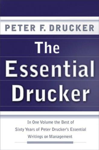 Cover of The Essential Drucker (Collins Business Essentials)