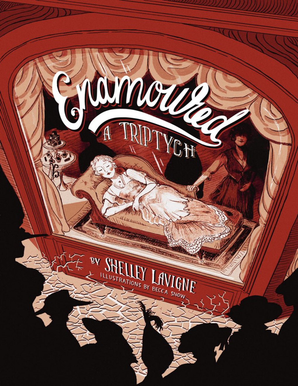 Cover of Enamoured: a Triptych