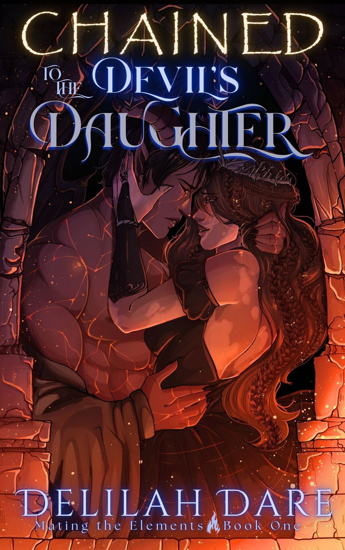 Cover of Chained to the Devil's Daughter (Mating the Elements Book 1)