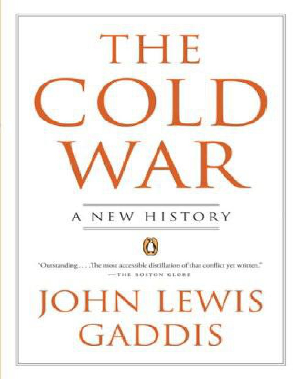 Cover of The Cold War: A New History