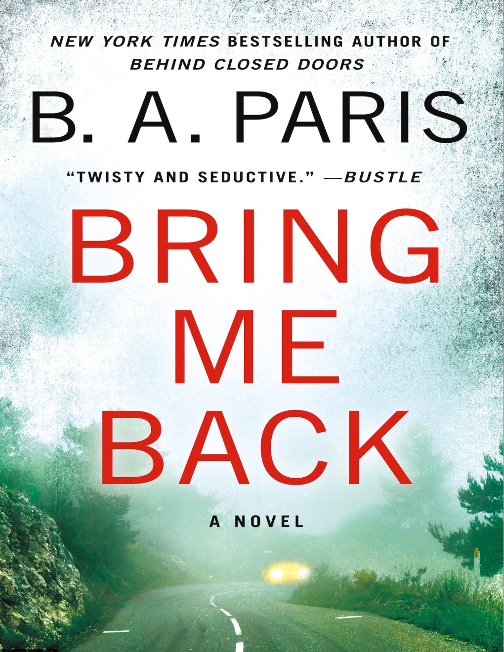 Cover of Bring Me Back