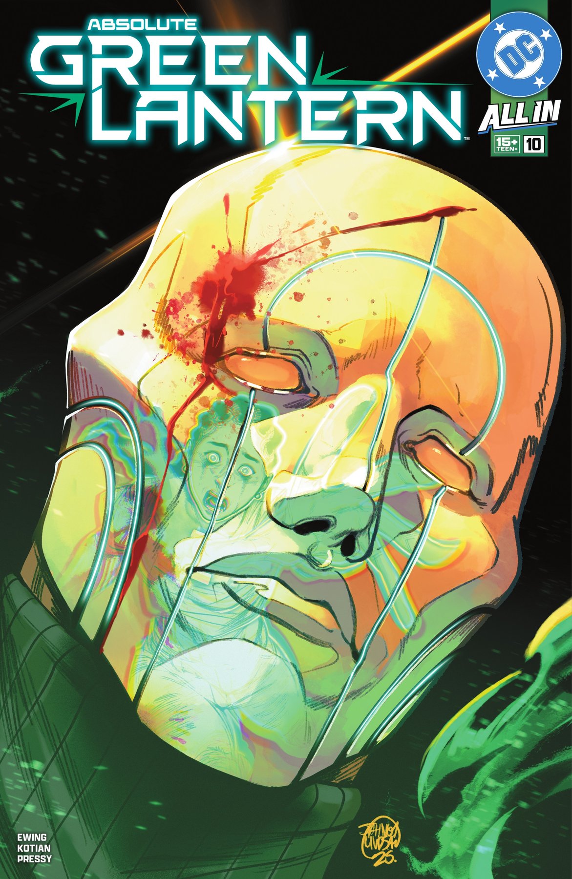 Cover of Absolute Green Lantern #10