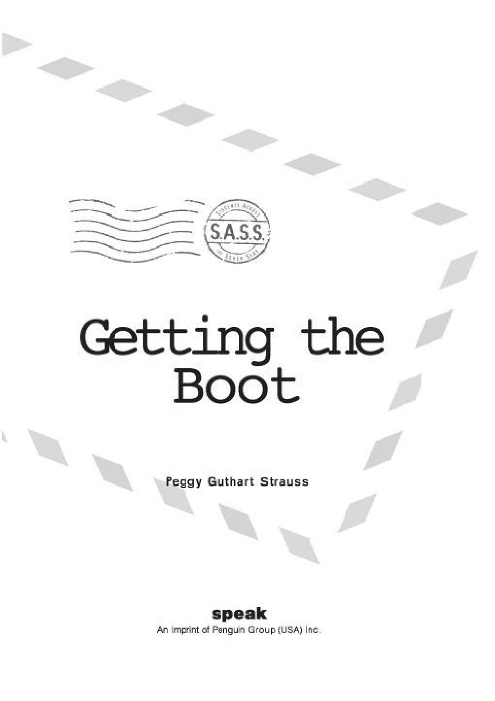 Cover of Getting the Boot