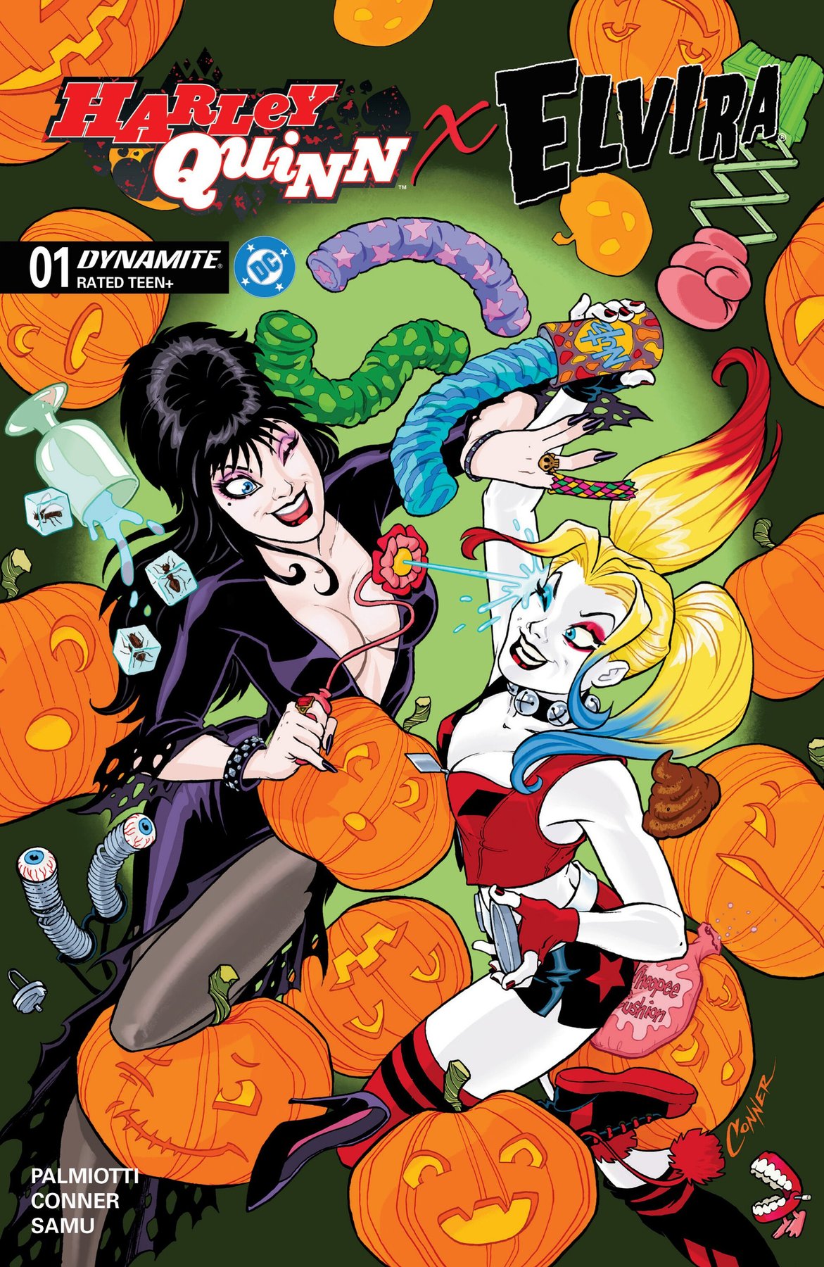 Harley Quinn X Elvira