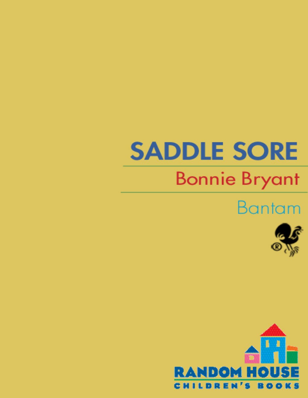 Cover of Saddle Sore