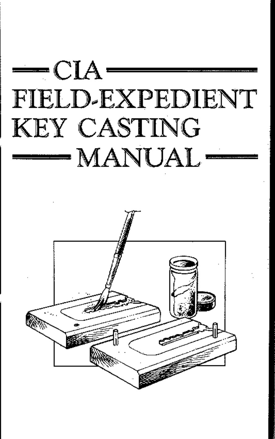 Cover of CIA Key Casting Manual