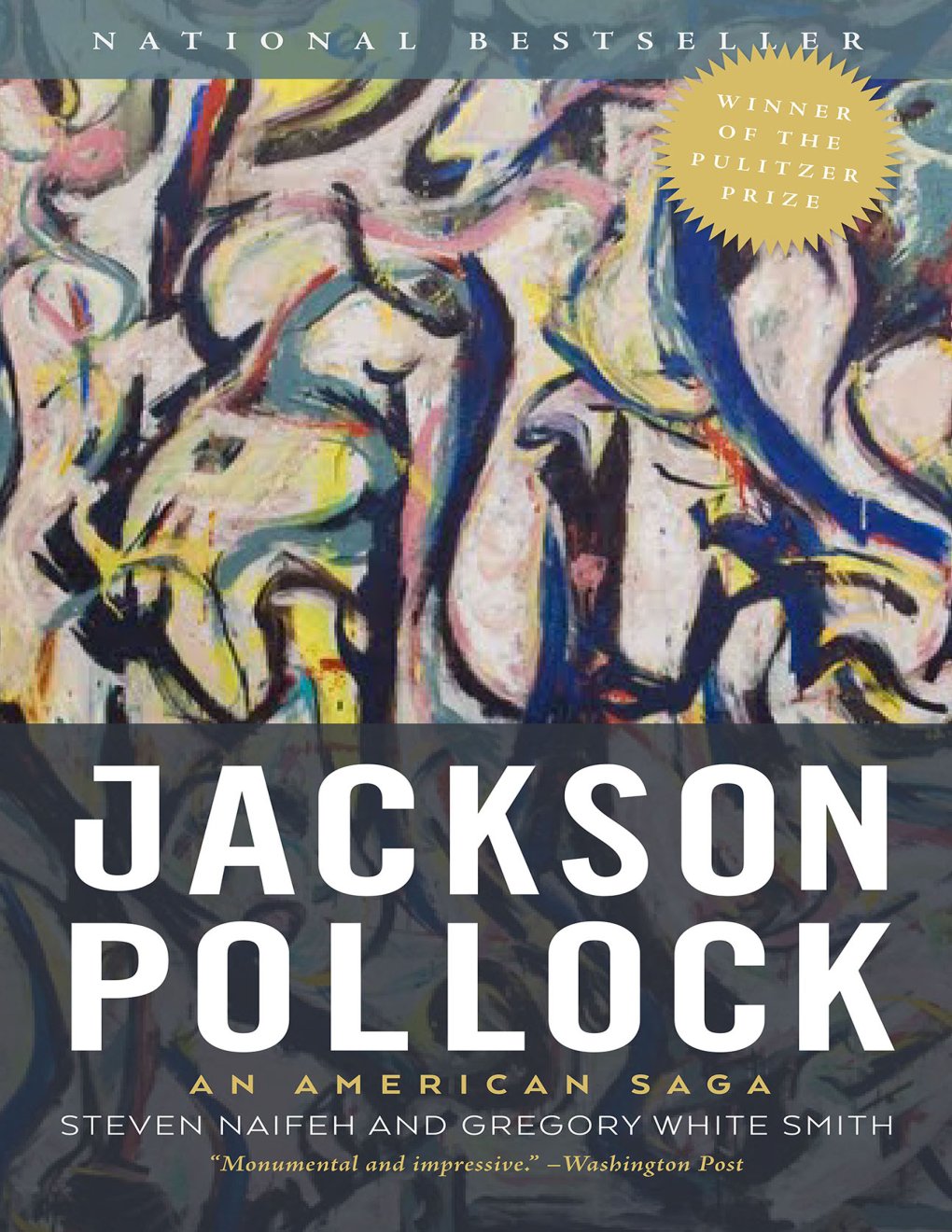 Cover of Jackson Pollock: An American Saga