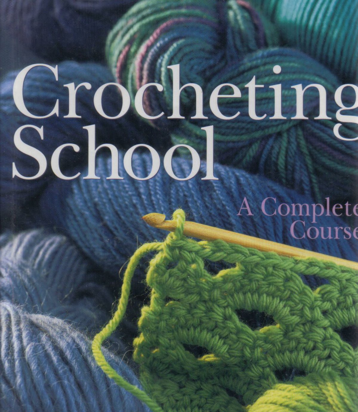 Cover of Crocheting School A Complete Course
