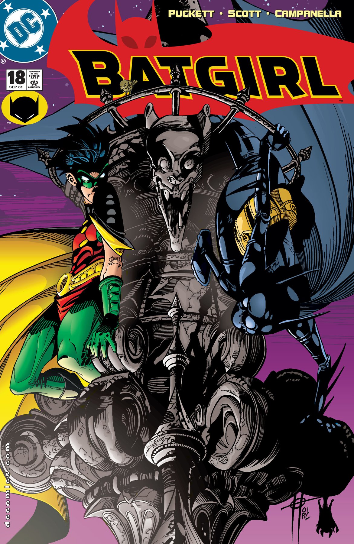 Cover of Batgirl #18