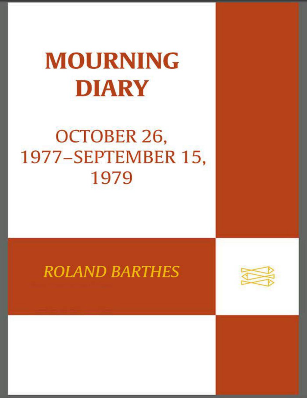Cover of Mourning Diary