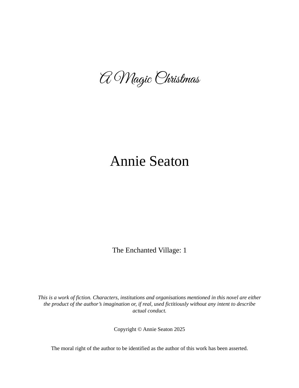 Cover of A Magic Christmas