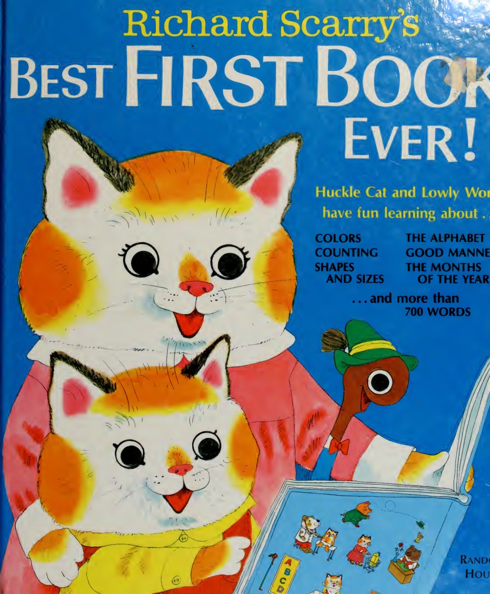 Cover of Richard Scarry's Best first book ever